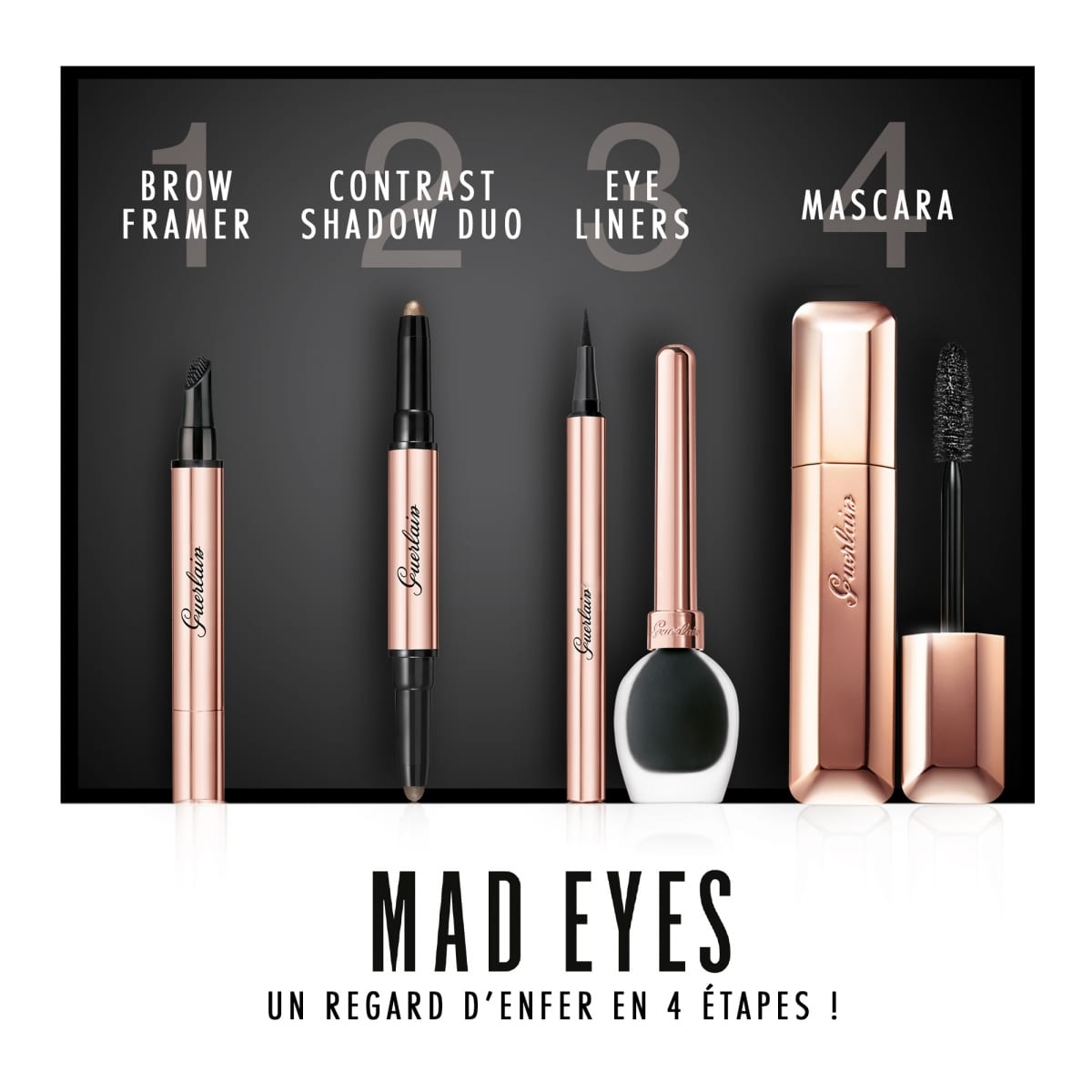 GUERLAIN Mad Eyes Mascara Volume Cil à Cil Sur-mesure