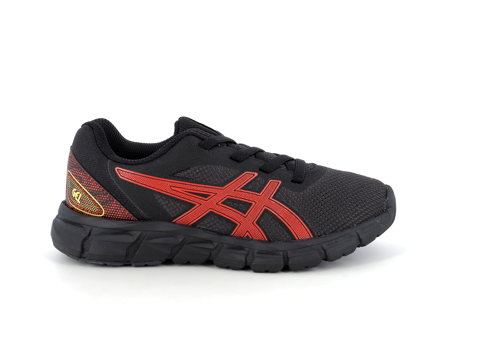 Asics-GEL QUANTUM LYTE II PS Matières combinées Noir Rouge