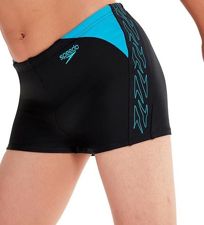 Speedo Bådebukser - Hyper Boom Splice - Sort/Bl?