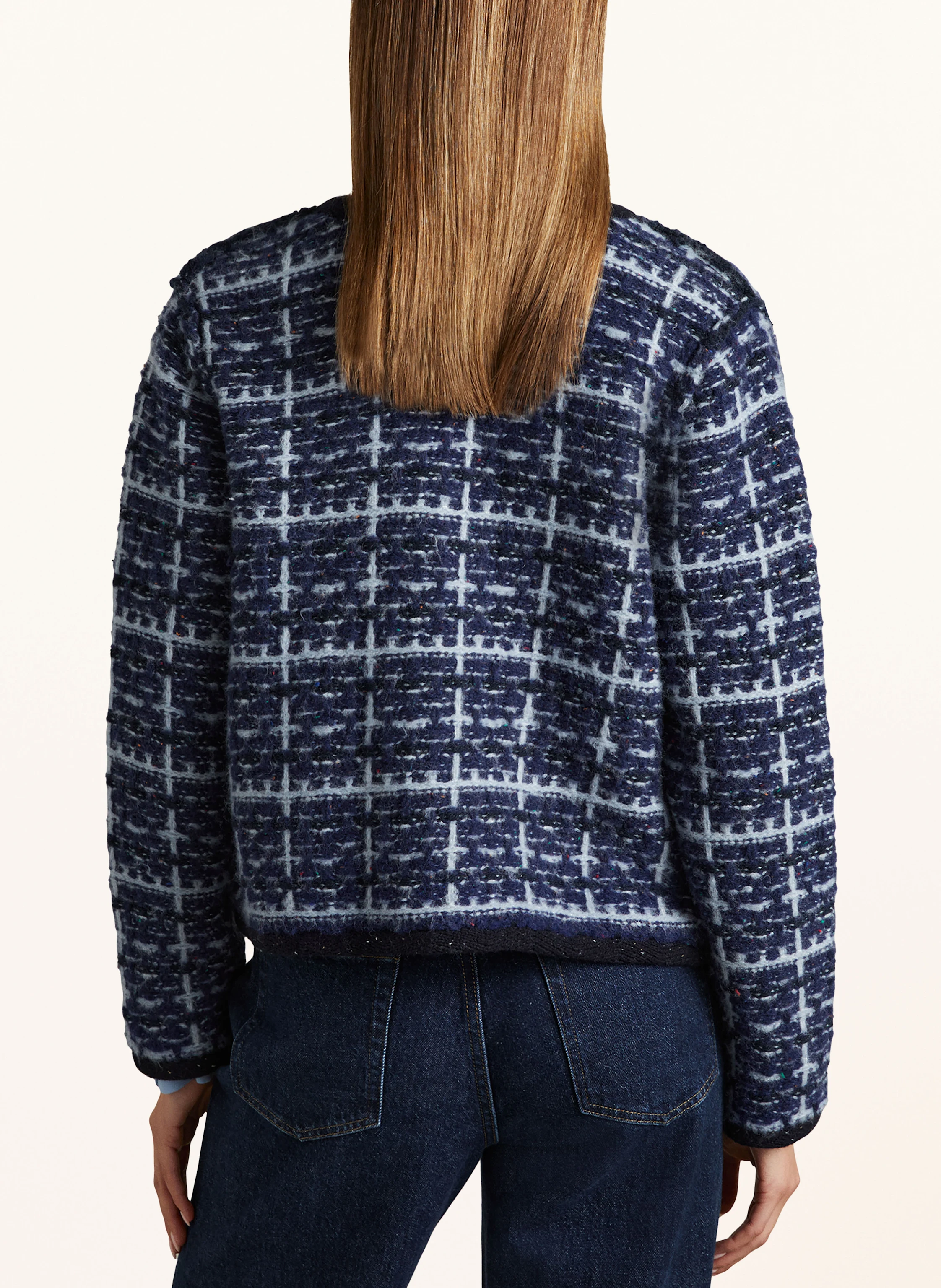 REISS Kastenjacke CARDI aus Tweed