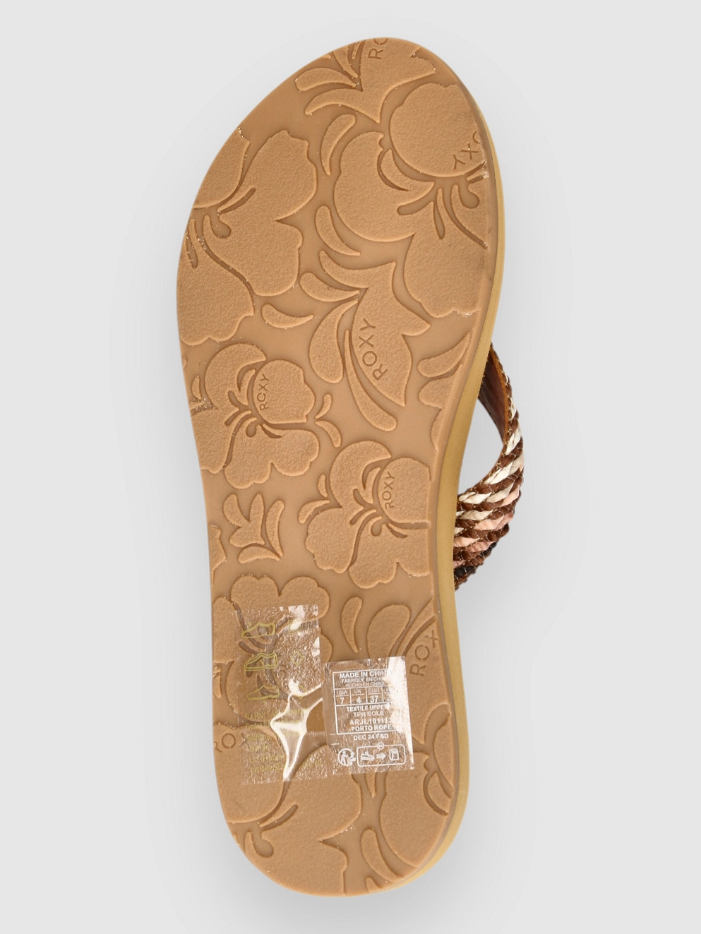 Roxy Porto Rope Sandals mocha/coffee