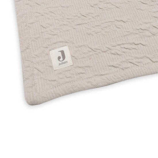 Couverture Berceau Soft Waves   Nougat        75 x 100 cm   de               Jollein