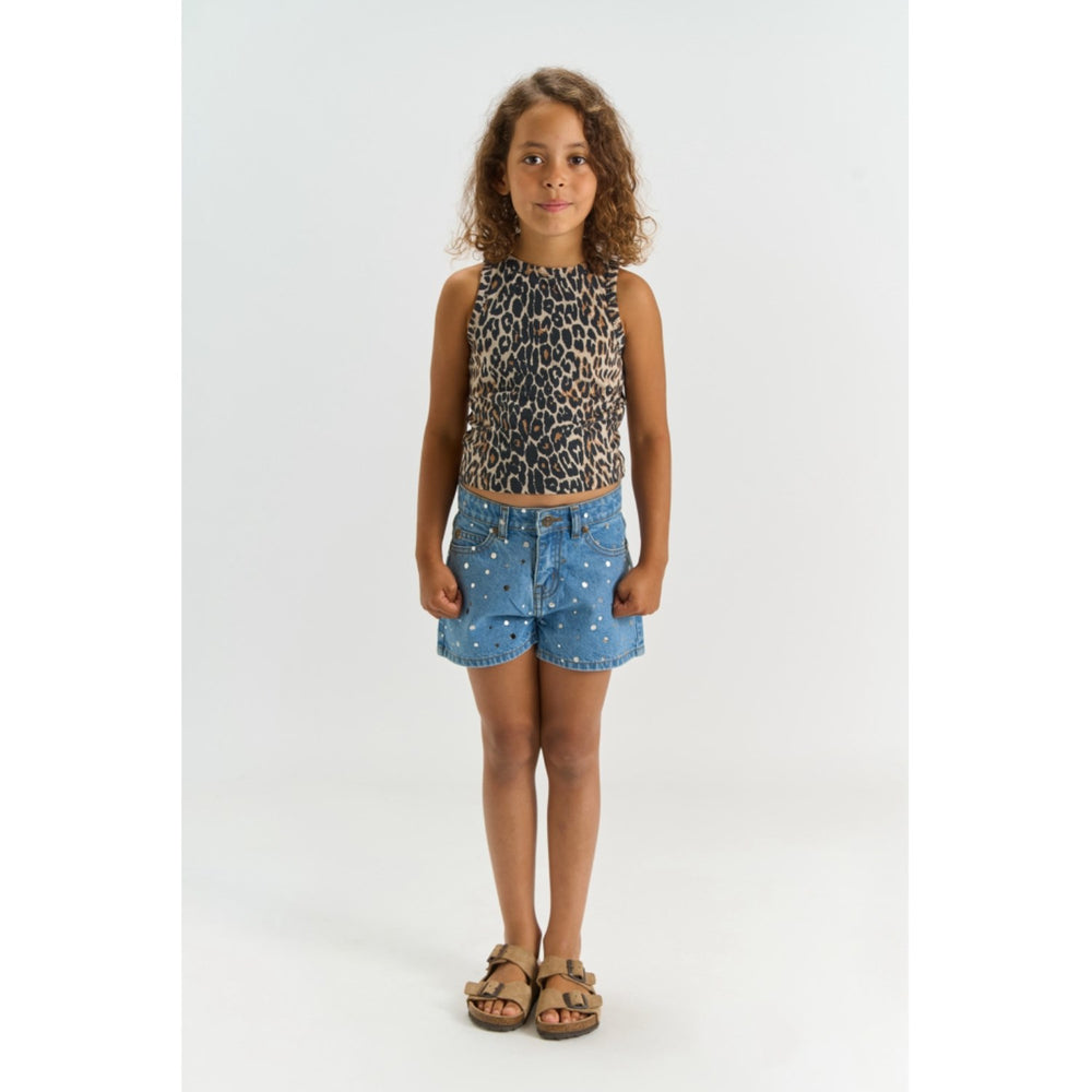 Køb The New Light Blue Denim Tnromina Regular Fit Denim Shorts