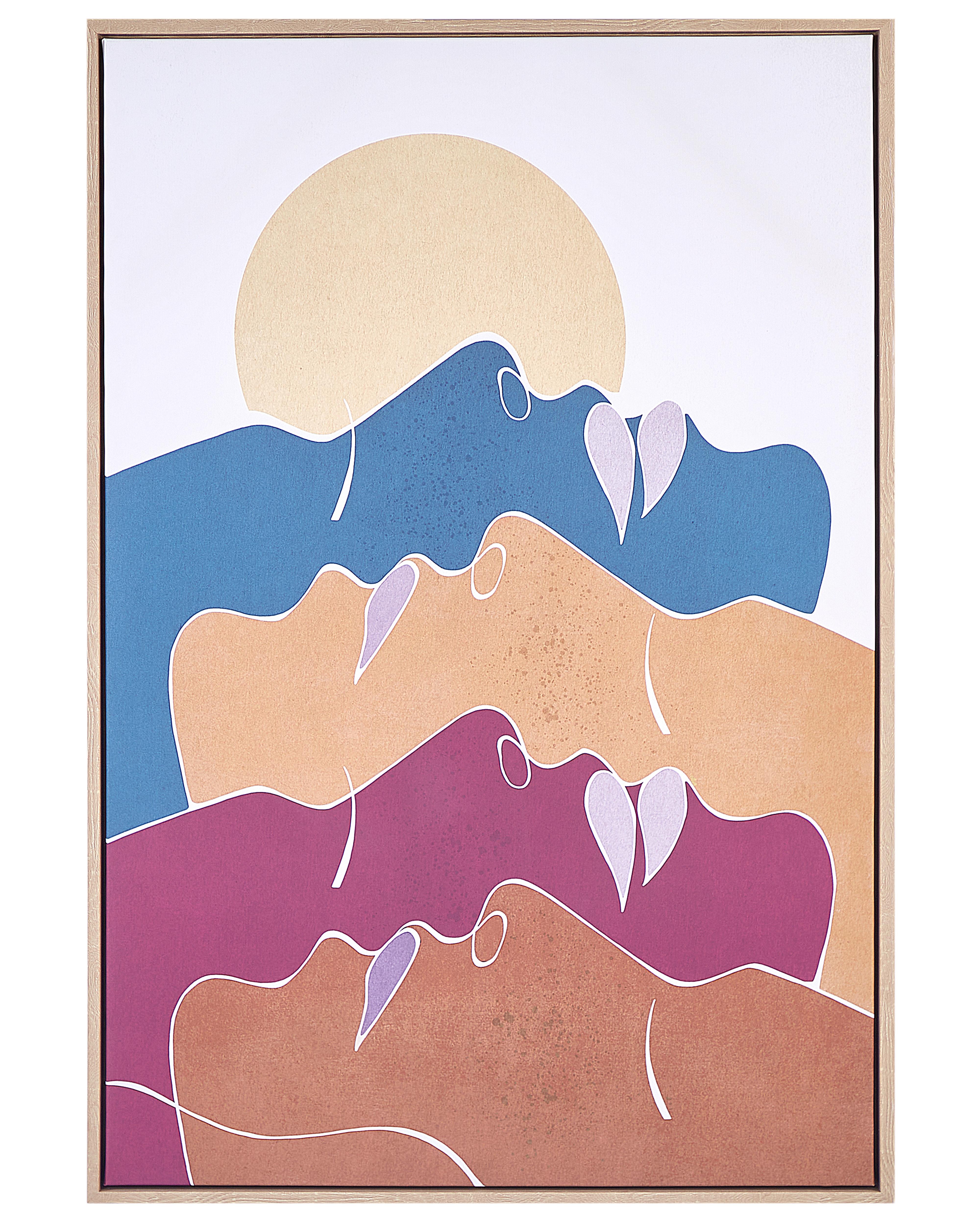Canvas FASANO Vrouwelijk motief 63 x 93 cm Meerkleurig
