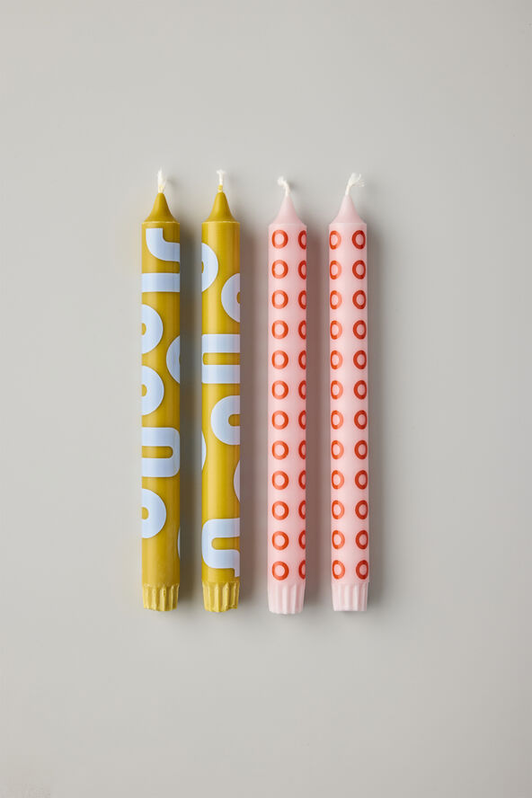 Studio About CANDLES OCHRE/ROSE