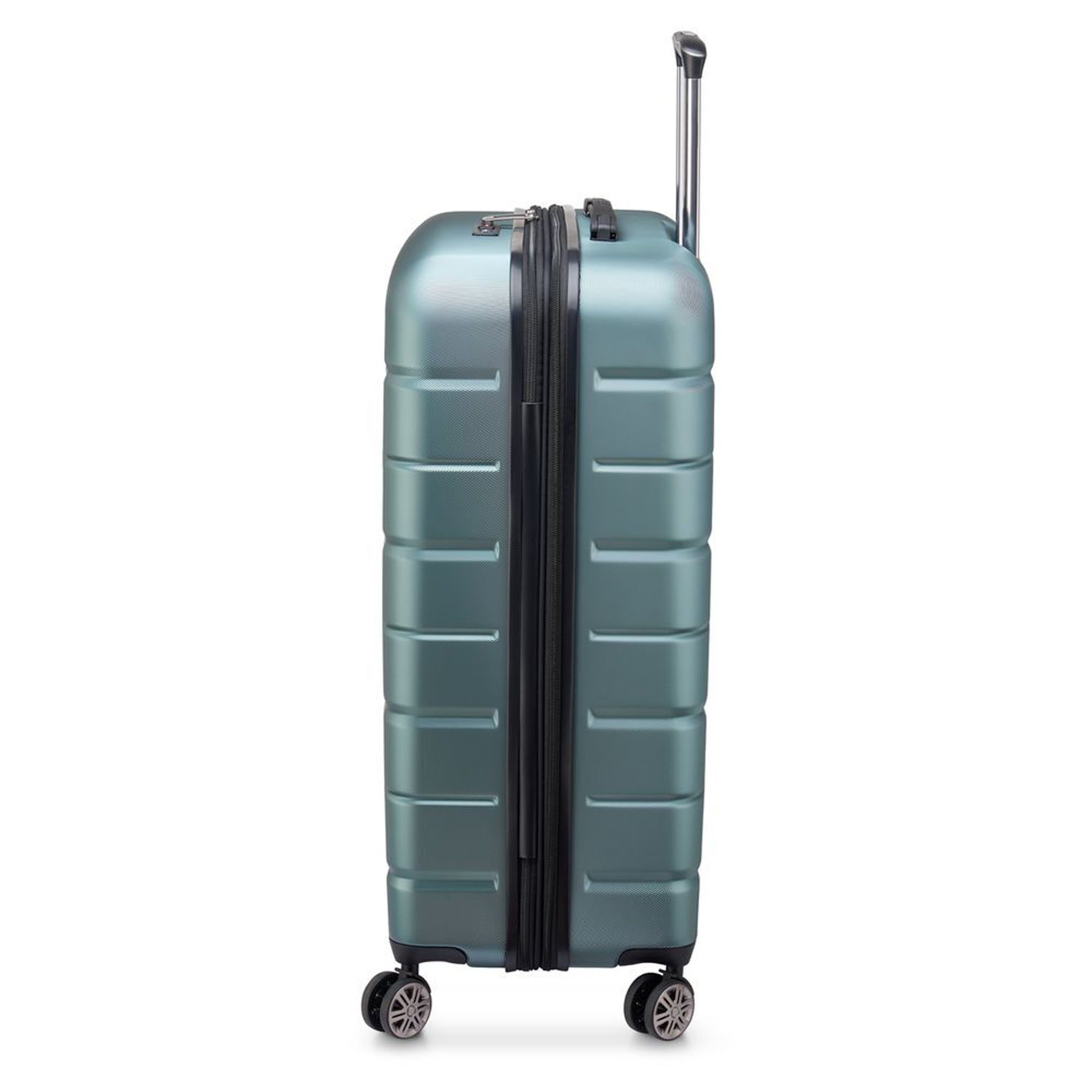 Delsey Air Armour 4 Wheel Large Trolley 77 Expandable light green