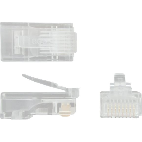 StarTech.com 50 Prises RJ45 Cat5e mâle - Connecteurs Modulaires Multibrin RJ45 Catégorie 5e en vrac