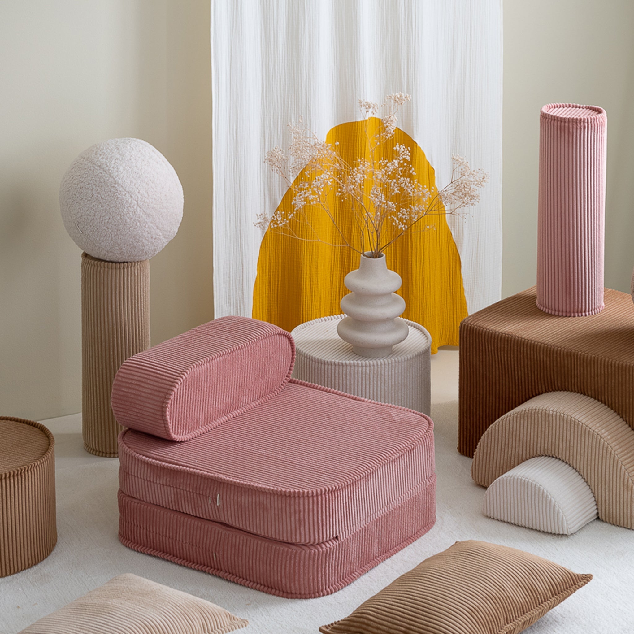 Wigiwama Klappsessel Flip Pink Mousse
