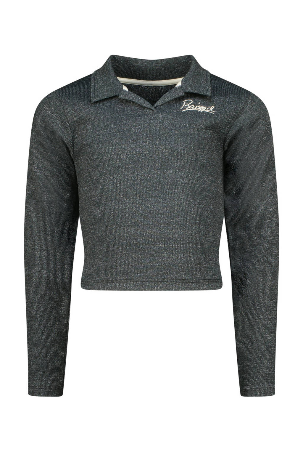 Raizzed crop top Sadie zwart