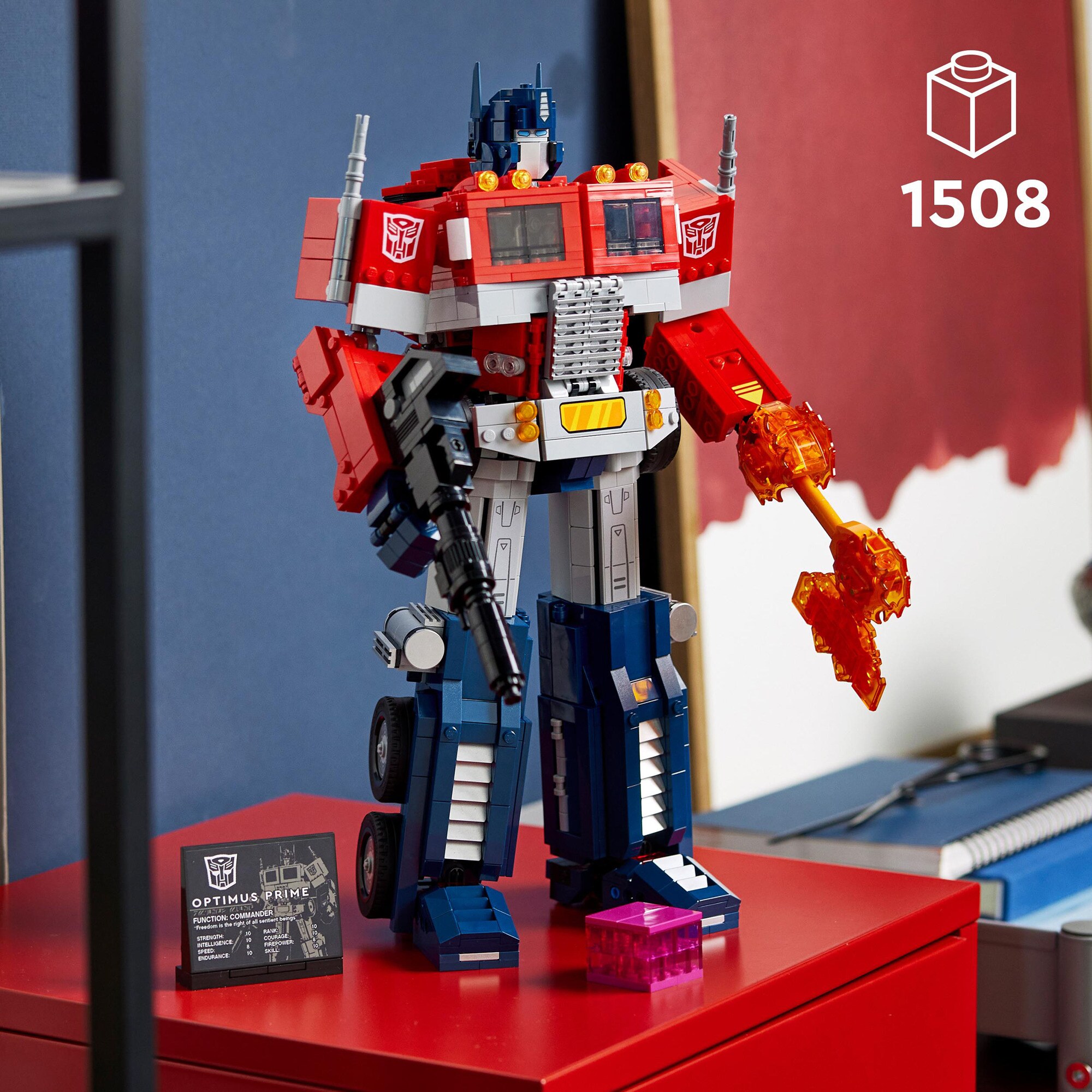 LEGO Konstruktionsspielzeug Icons Transformers Optimus Prime