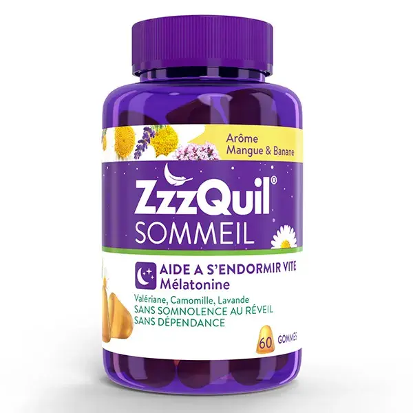 ZZZQUIL Sleep Manga - Banana 60 gomas