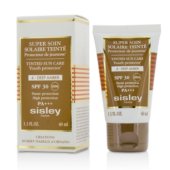 Sisley Sisley Super Soin Solaire Tinted Youth Protector SPF 30 UVA PA    - #4 Deep Amber 40ml/1.3oz