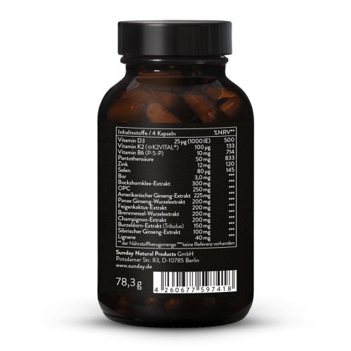 Sunday Natural Products  Testo SupportKomplex