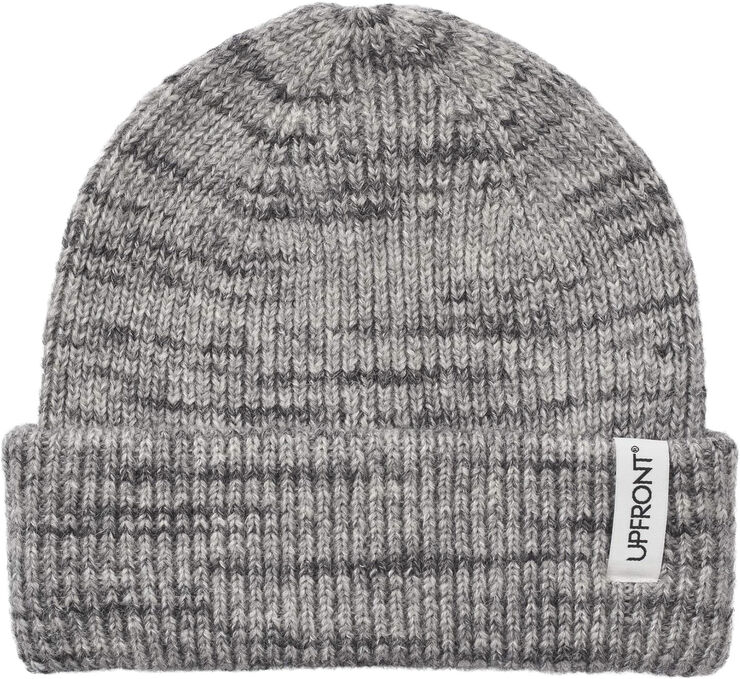 UPFRONT ELM Beanie Lt grey
