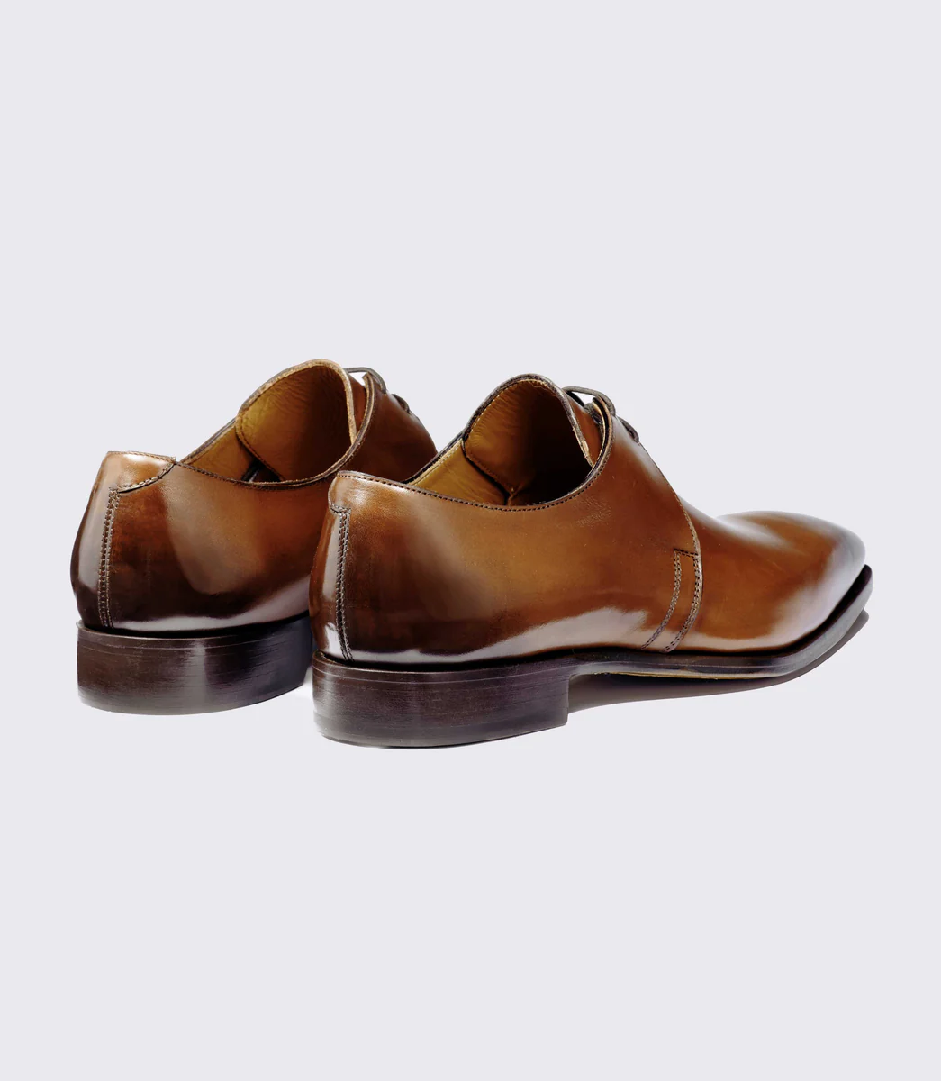Chaussure coutures marron clair 