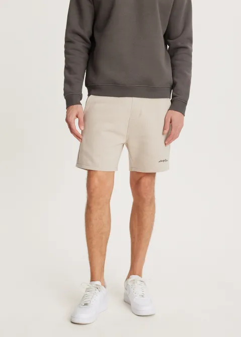 Brushed korte broek bruin (TAU.L)