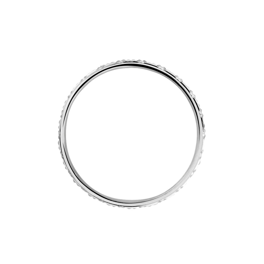Alliance Fantaisie Diamantee Or Blanc