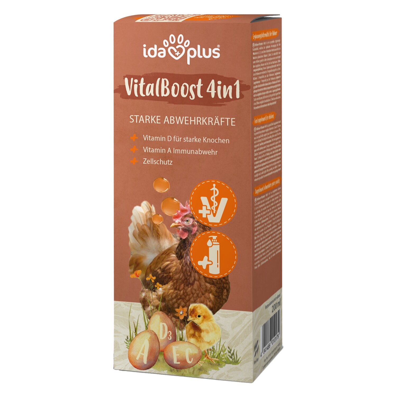 ida+plus Vitalboost 4in1  - 200 ml