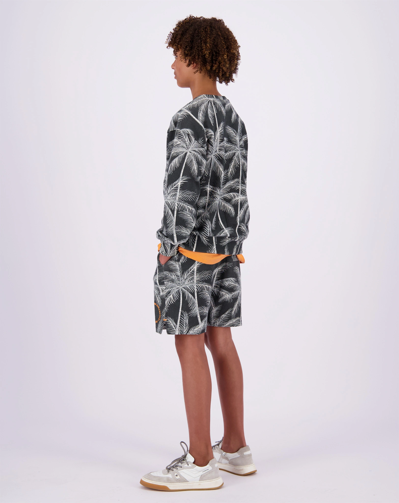 Sweat-Bermudas RASCO in greyish blue