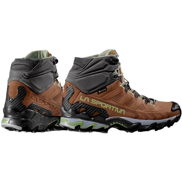Chaussure de randonnée mid LA SPORTIVA ULTRA RAPTOR II MID LEATHER W GORE-TEX TAUPE/SAGE