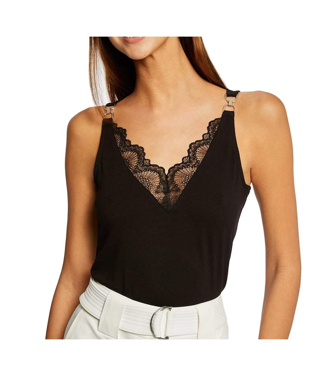 Débardeur Noir Femme Morgan Daskni