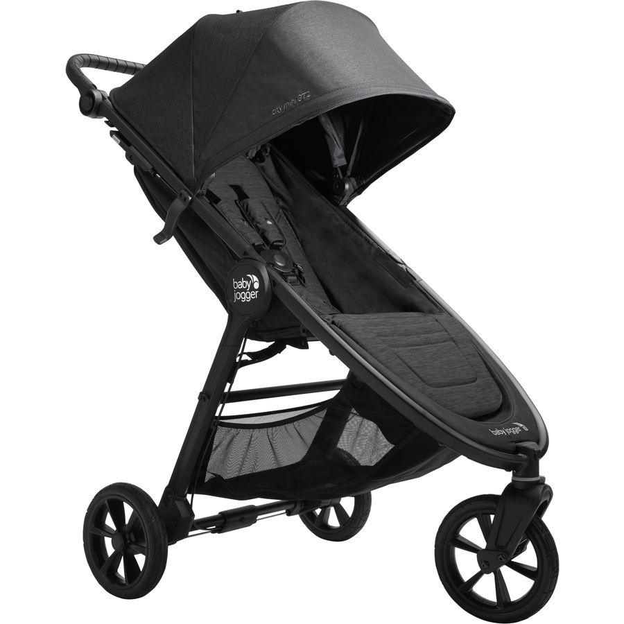 baby jogger Kombi-Kinderwagen City Mini GT2 Opulent Black inklusive Babywanne und Sicherheitsbügel