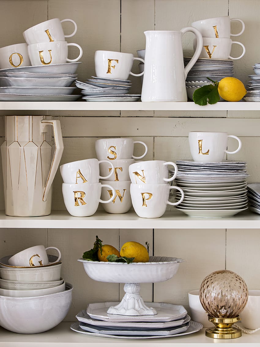 Sézane Maison - Mug Appolline - Lettre S - LES COMPOSANTES/DÉCOUVRIR 5906736