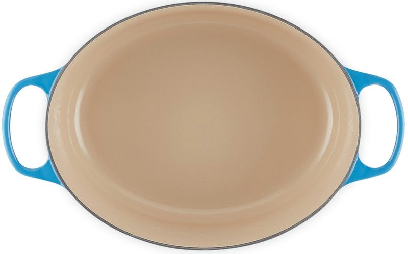 Le Creuset - Braadpan Signature - Ovaal - Azure - Gietijzer