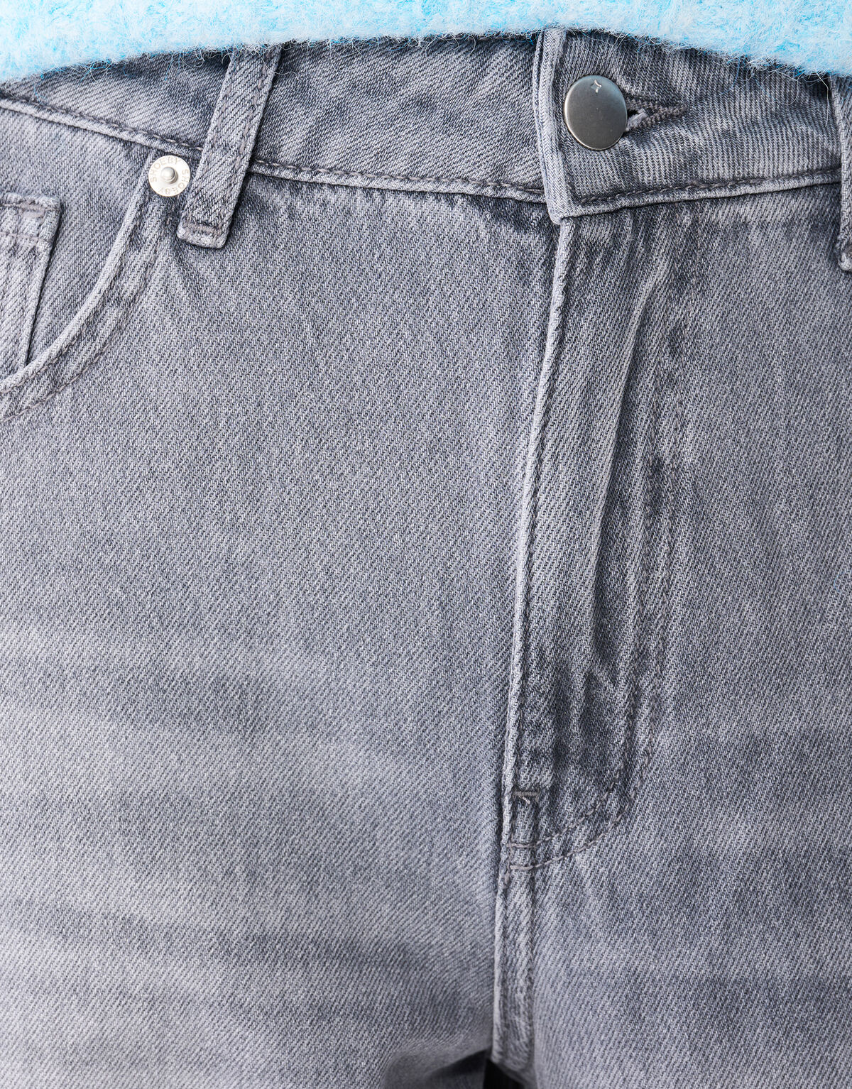 Strik Straight Fit Jeans Grijs
