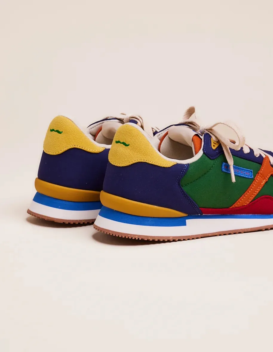 Baskets running André M.Moustache