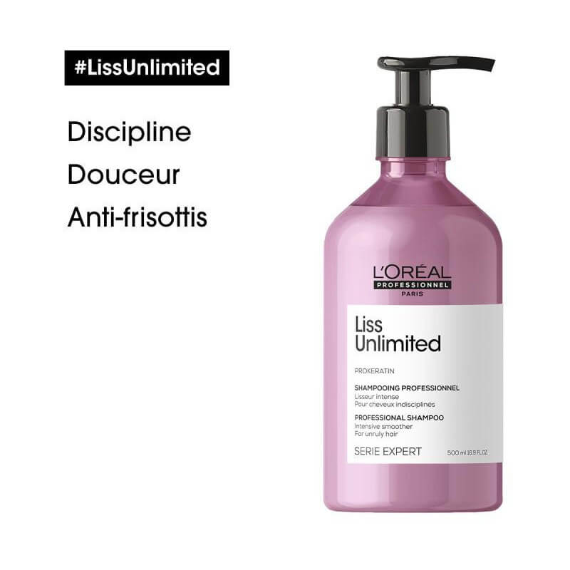 Shampooing Liss Unlimited L'Oréal Professionnel 500ML