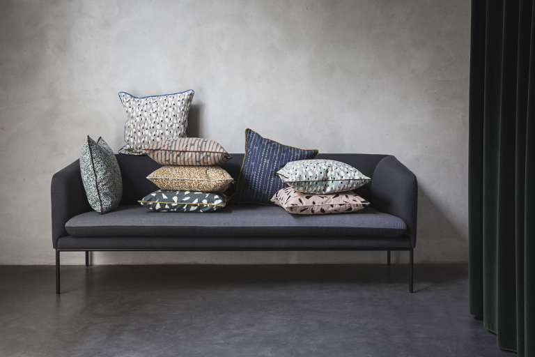 Ferm Living Turn Sofa bank Wool 2-zits hallingdal brown