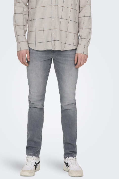 Only & Sons grijze heren jeans