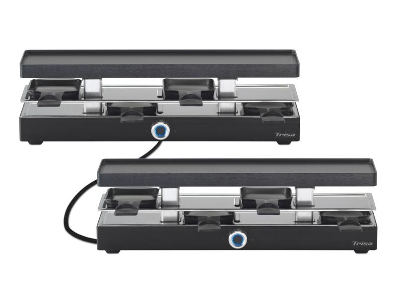 Trisa Racletteofen Style Connect 8 Personen Raclette-Grill