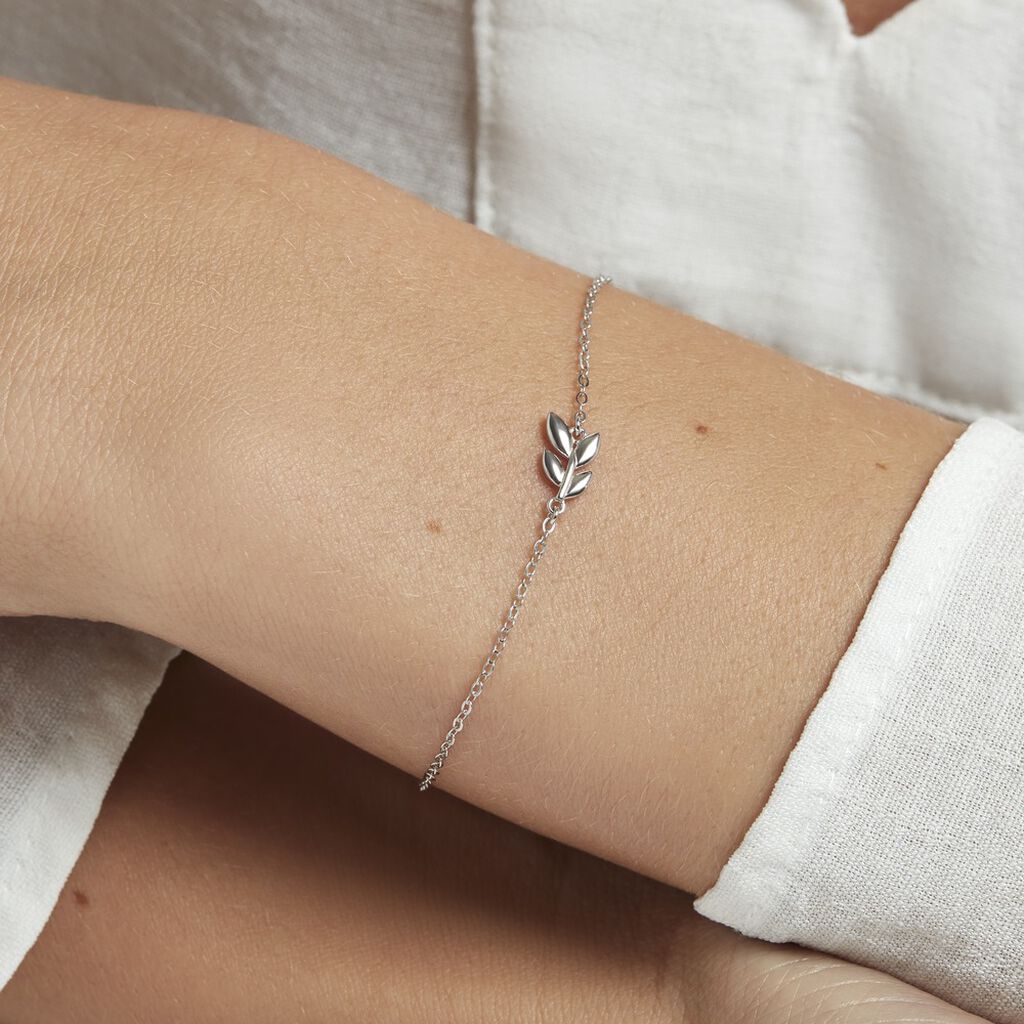 Bracelet Fedya Argent Blanc