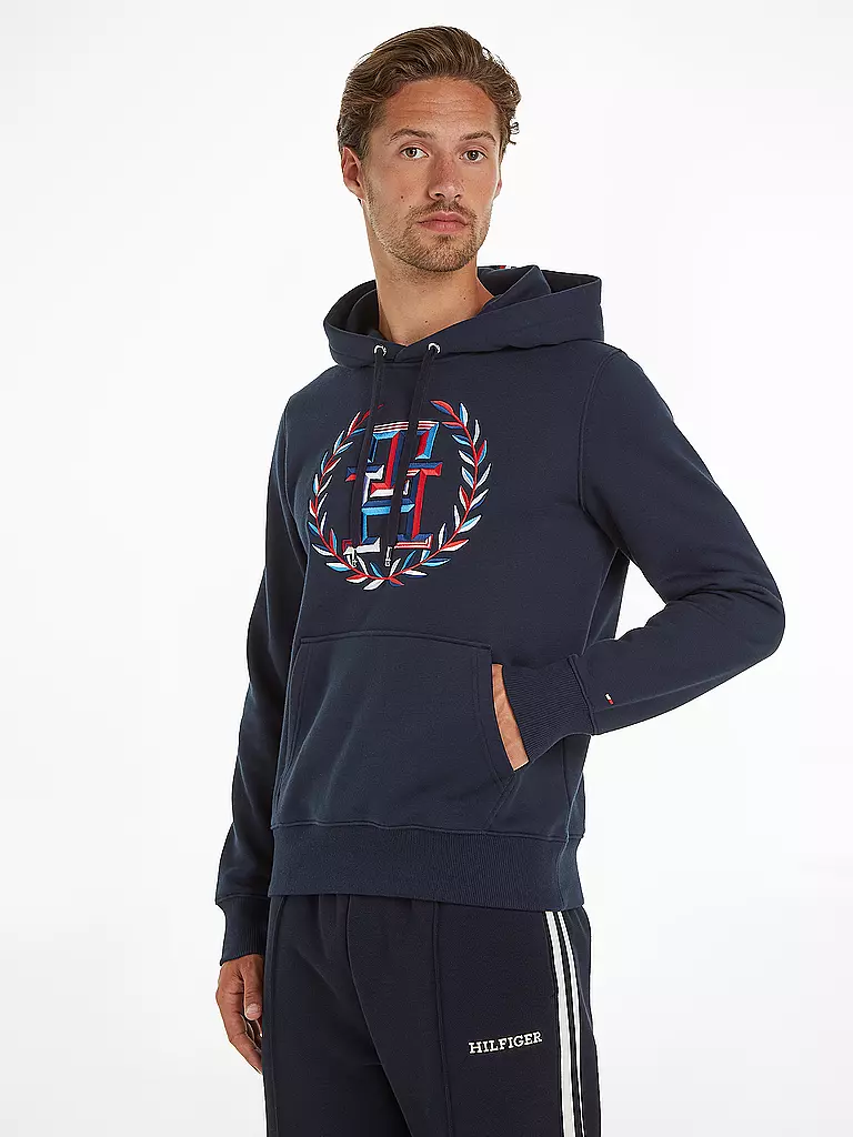 TOMMY HILFIGER Kapuzensweater - Hoodie  blau