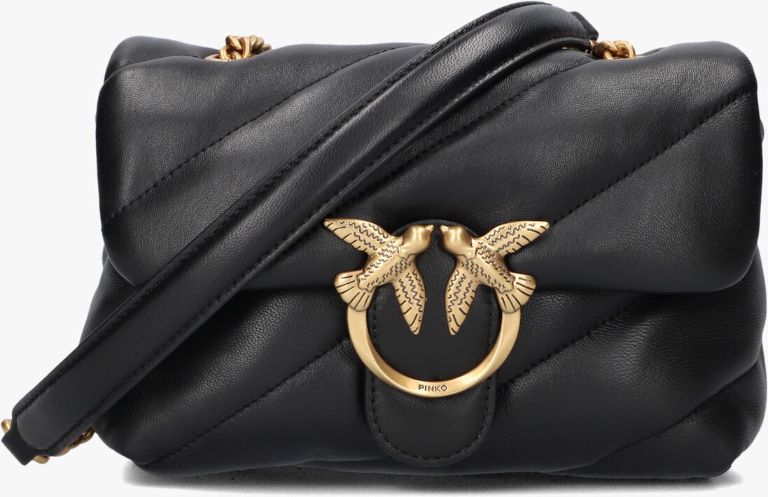 zwarte pinko schoudertas love puff mini