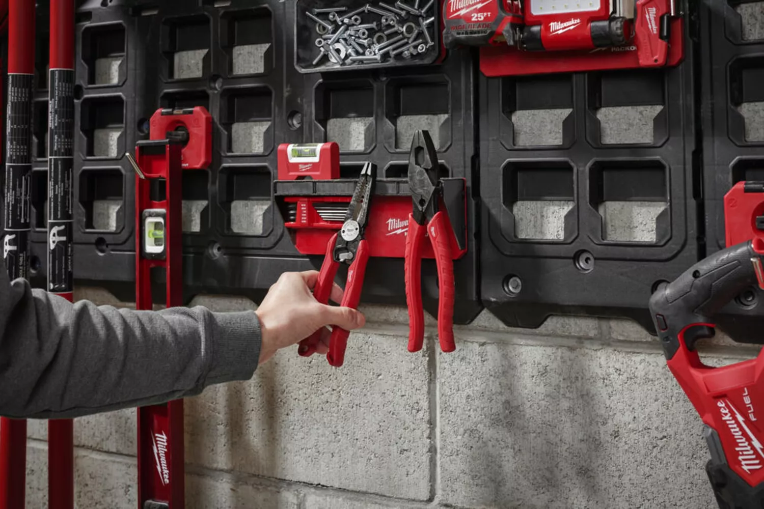Milwaukee 4932493378 Packout magnetisch rek