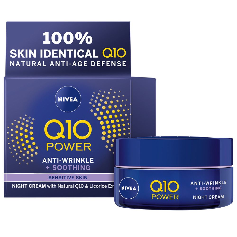 NIVEA® Q10 Power Anti-Falten + reduzierte Sensibilität Nachtpflege