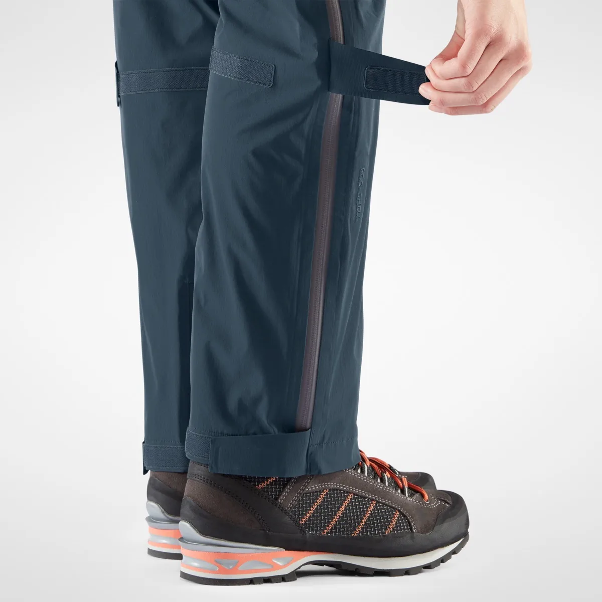 Fjällräven Women's Bergtagen Lite Eco-shell Trousers Regular Hokkaido Orange