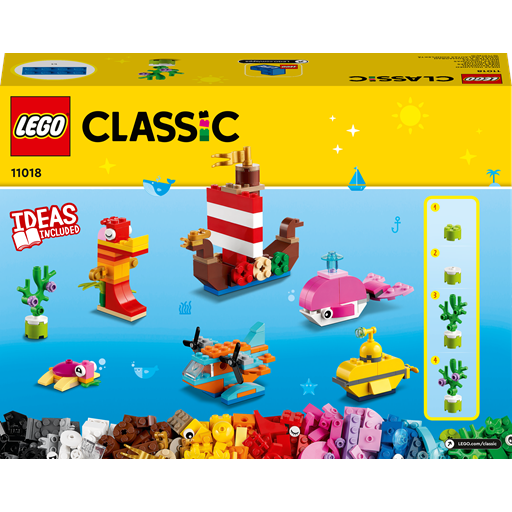 LEGO Classic Kreativt Sjov På Havet - 11018