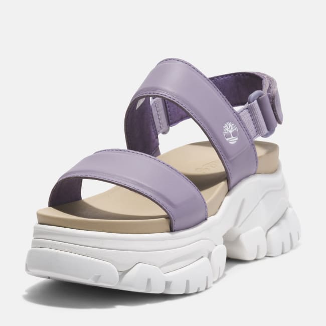 Sandalo a Doppia Fascia Adley Way da Donna in                viola
