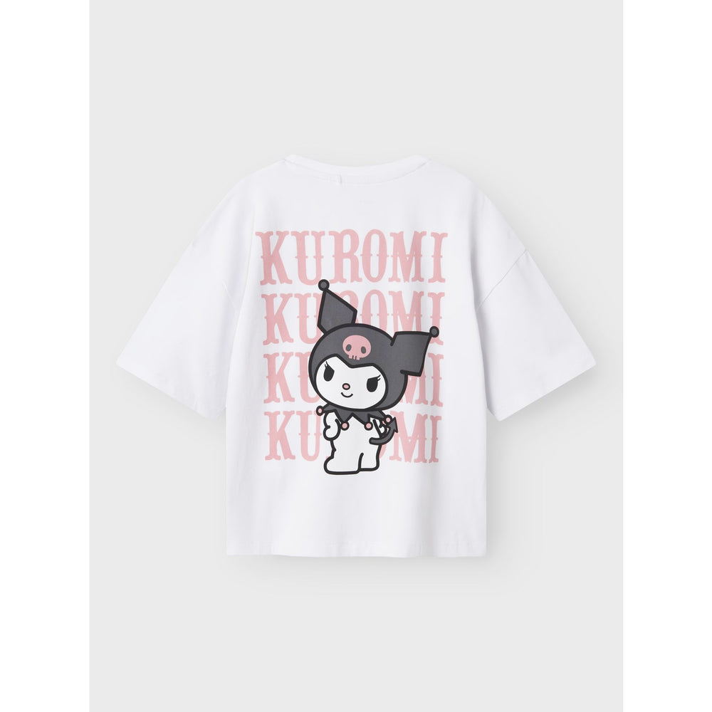 Køb Name It Bright White Nuni Kuromi Regular T-Shirt