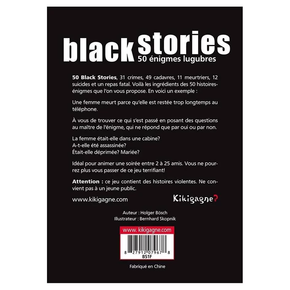 BLACK STORIES