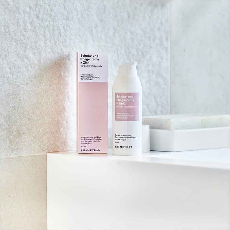 Intim Schutz- und Pflegecreme + Zink, 50 ml