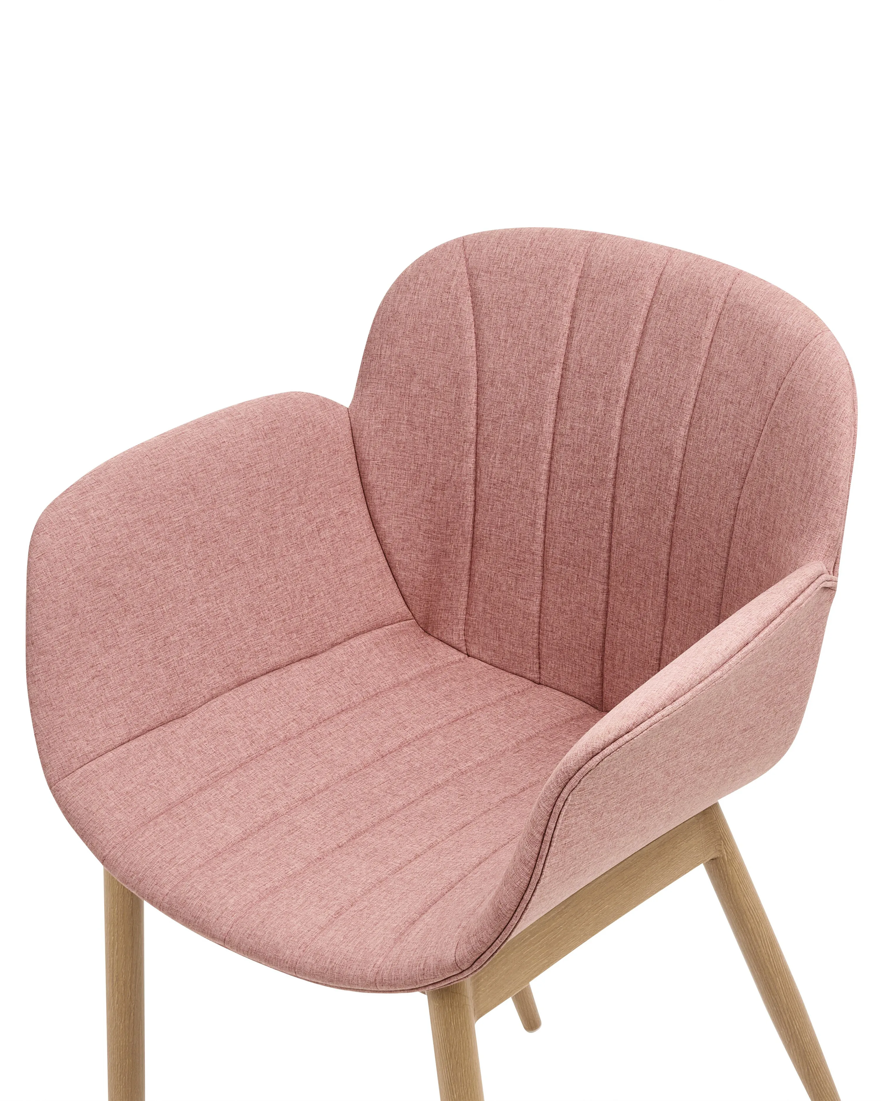 Set van 2 eetkamerstoelen ALICE Roze