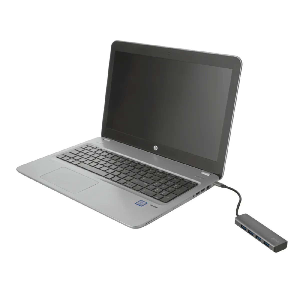 Trust Hub USB Halyx - Gris