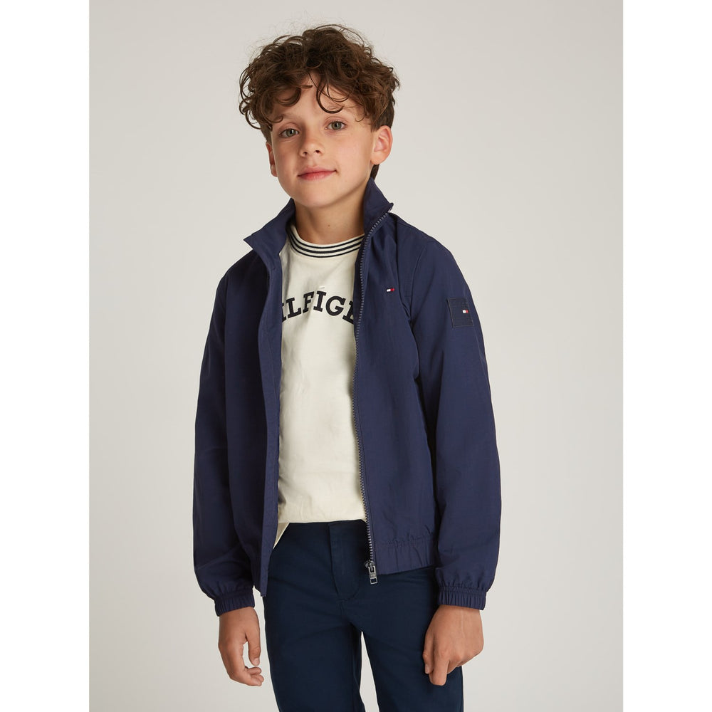 Køb Tommy Hilfiger Dark Night Navy Essential Jakke