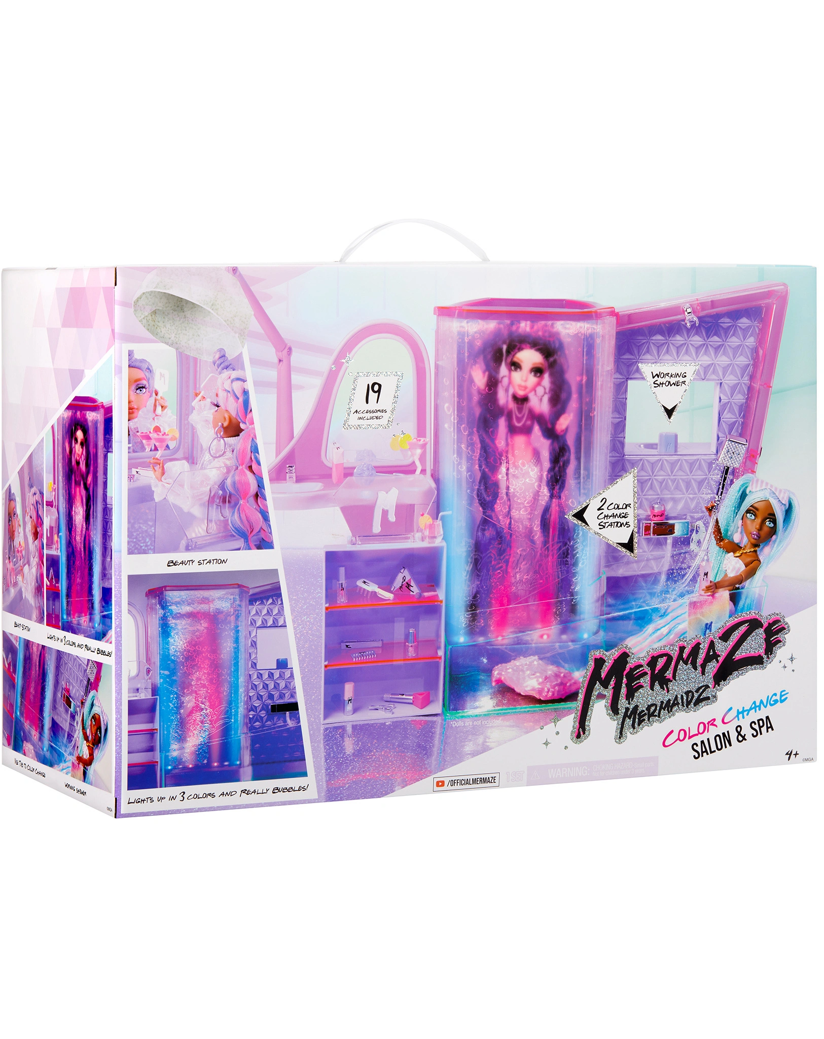 Puppen-Spielset MERMAIDZ SALON in bunt