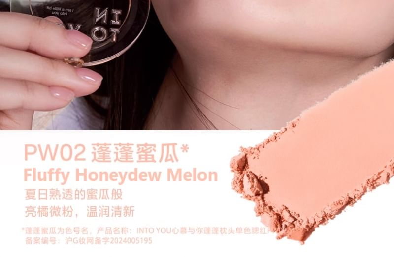 INTO YOU - Fluffy Pillow Enkele Blusher (1-3)